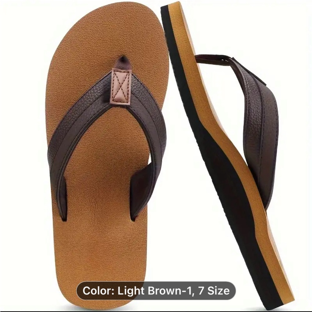 ***NWT*** Men’s flip flop sandals, in size 7